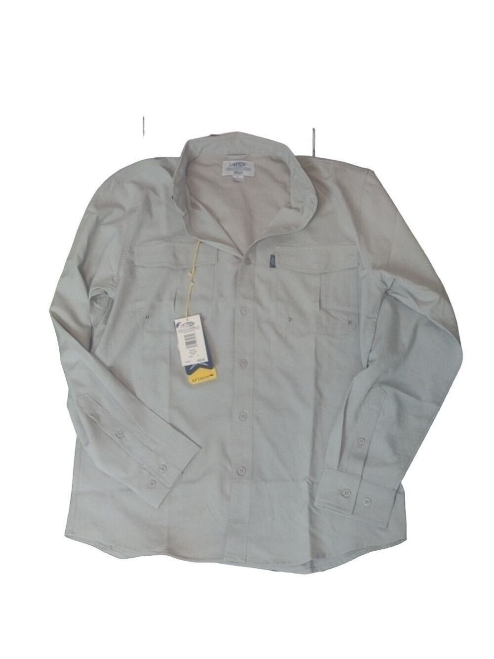 Aftco NWT gray fishing shirt size small